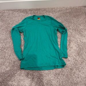 Icebreaker Turquoise Merino Long Sleeve